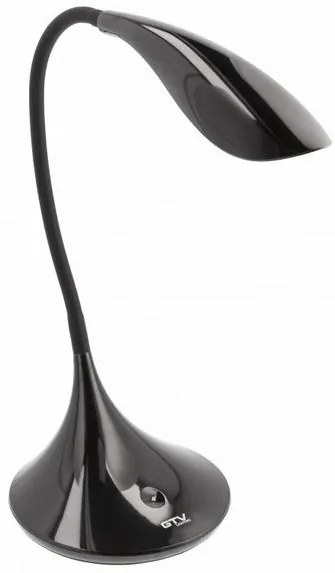 Lámpa Asztali HALLEY 8 W, 500 lm, AC220-240V, 4000K, 3-srep dimming ,PF>0,5, Ra>80, fekete