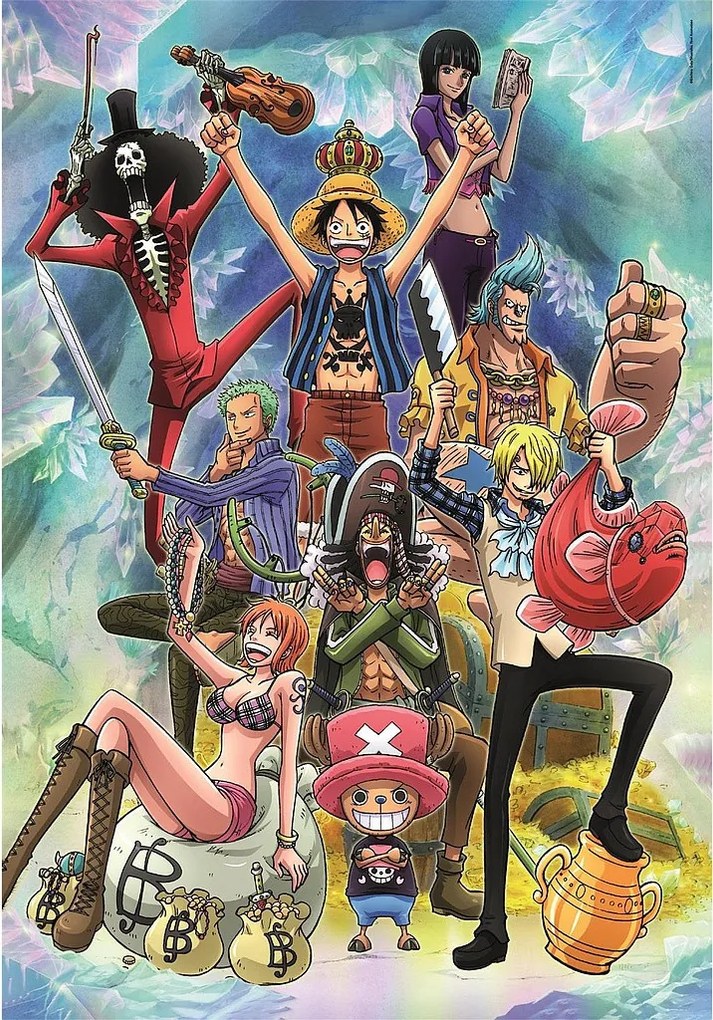 One Piece Victory 1000 db-os puzzle Clementoni