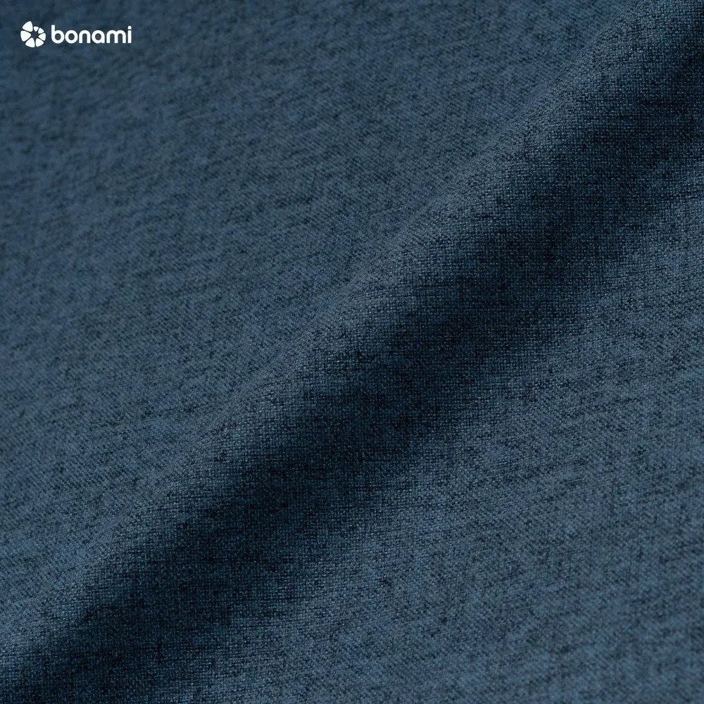 Sötétkék sarokkanapé (bal oldali) Ariella – Ropez