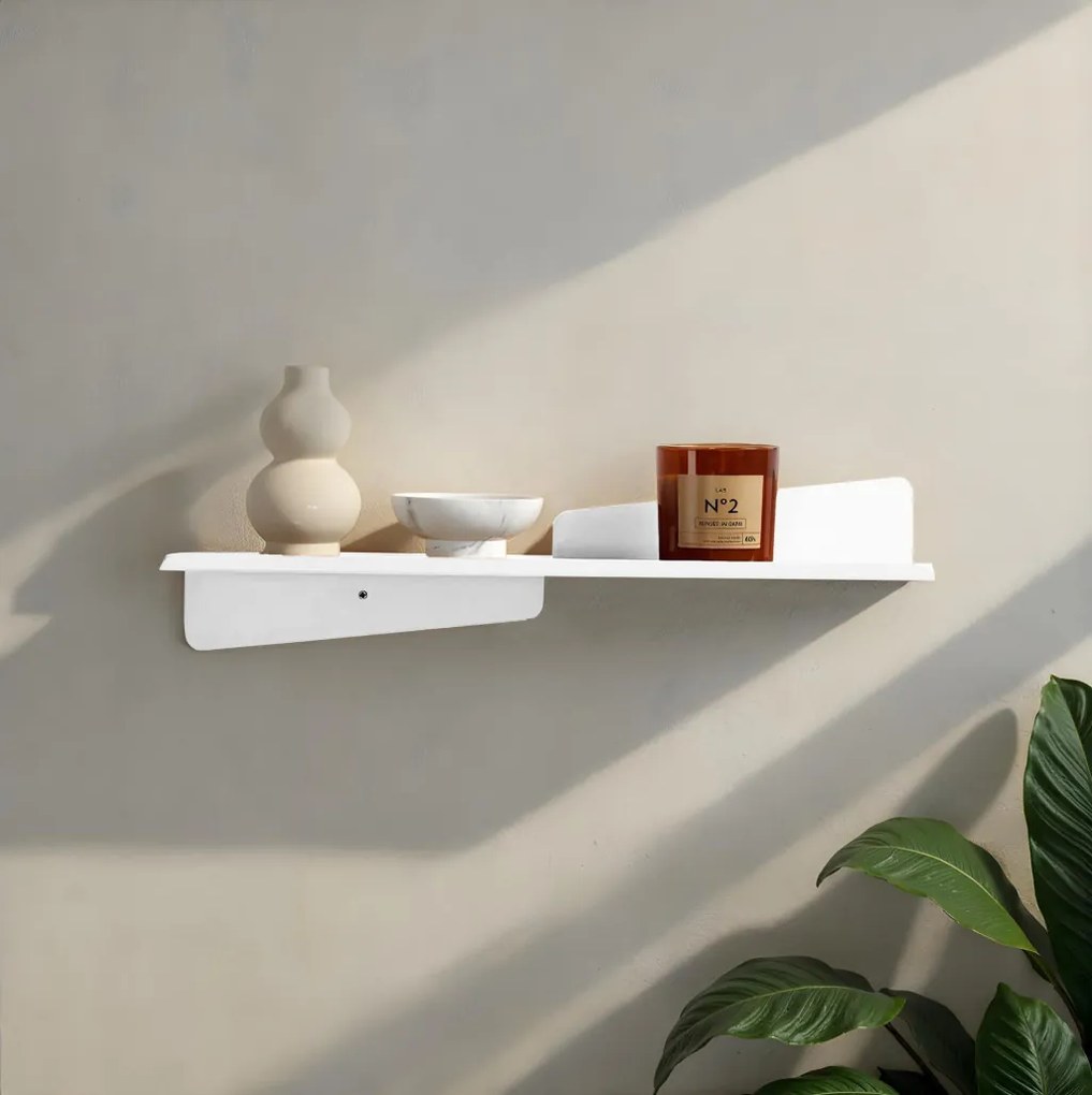 Fém fali polc, 60×14 cm – Vlnt123Byz