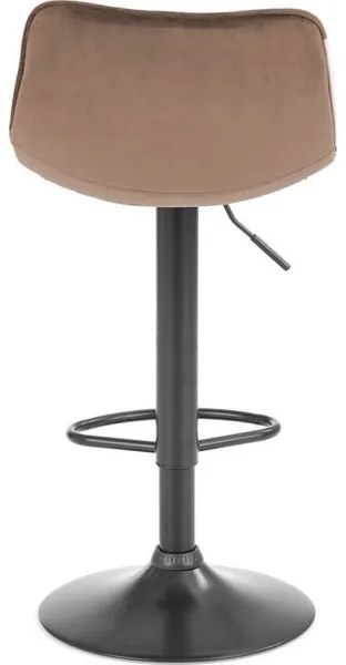 Bárszék 106x43 cm antracit/barna