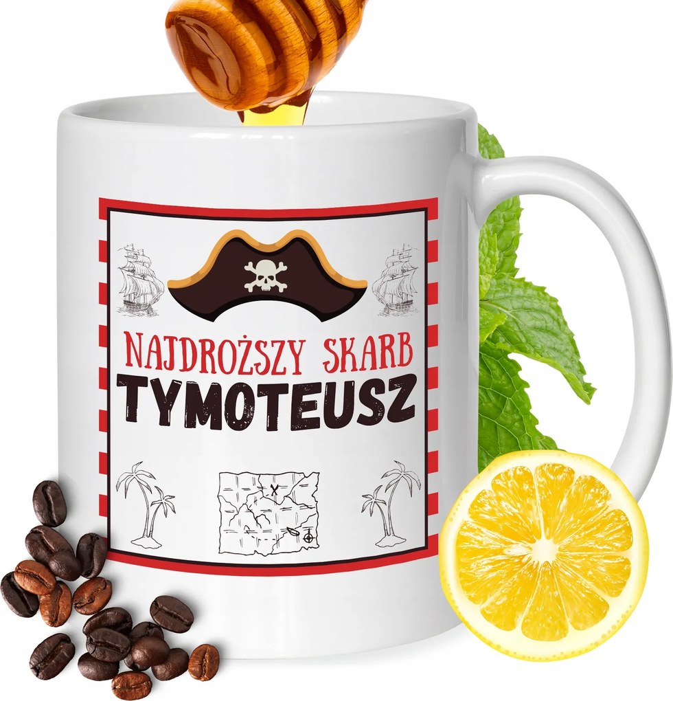 Timóteus Kolléga Bögre Férj Barátja Nyomtatott Ajándék Fehér 330ml