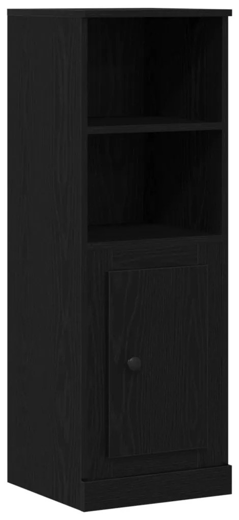 Fekete tölgy magasszekrény 132x35,5x103,5 cm Ellenálló anyagból