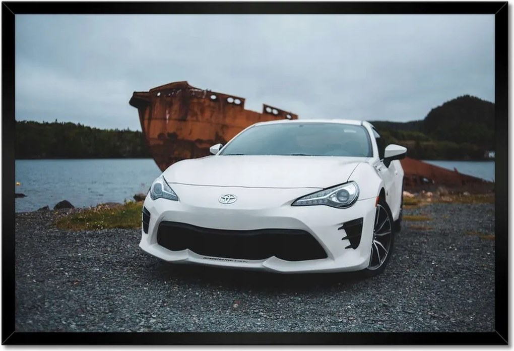 Poszterek keretben 60x40 Toyota autó