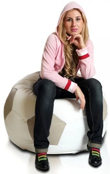 Babzsák labda sport l eco-bőr 325l TiaHome - Zöld