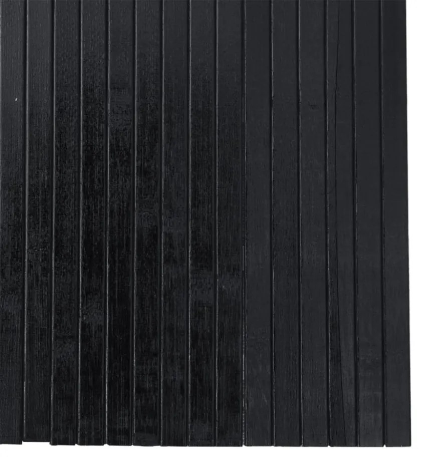 fekete bambusz térelválasztó 165 x 250 cm