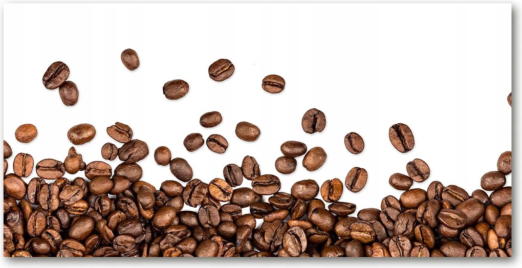 Fotó kép edzett üveg kávébab 140x70