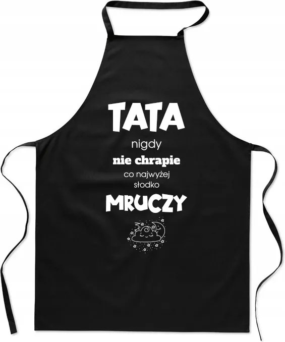 Konyhai kötény Apa Nem Horkol Apa Édesen Dorombol Ajándék Apa