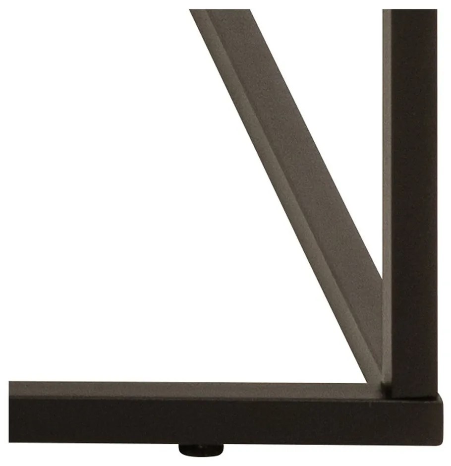 Bézs dohányzóasztal márvány dekoros asztallappal 55x110 cm Barossa – Actona