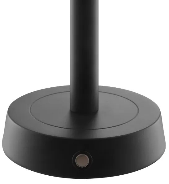 Brilliant - LED dimmelhető, tölthető, érintésvezérlésű asztali lámpa RAZOR LED/2,5W/5V 2700K IP44 fekete