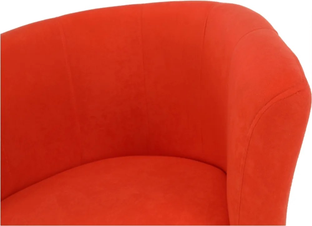 Klub fotel, narancssárga, CUBA