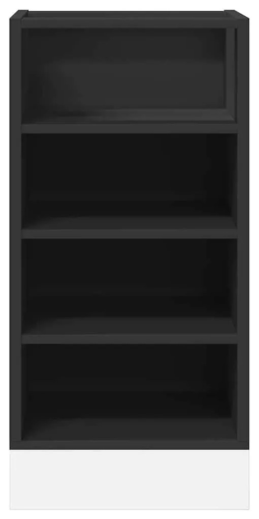 “Riga” fekete forgácslap alsószekrény 40x44,5x81,5 cm