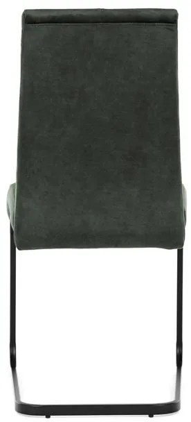 Zöld Vintage Bársony Étkezőszék. DCL-D1275 GRN4