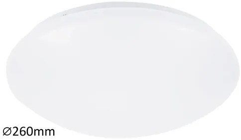 RÁBALUX 3434 LUCAS Ufo Lámpa Fehér IP20