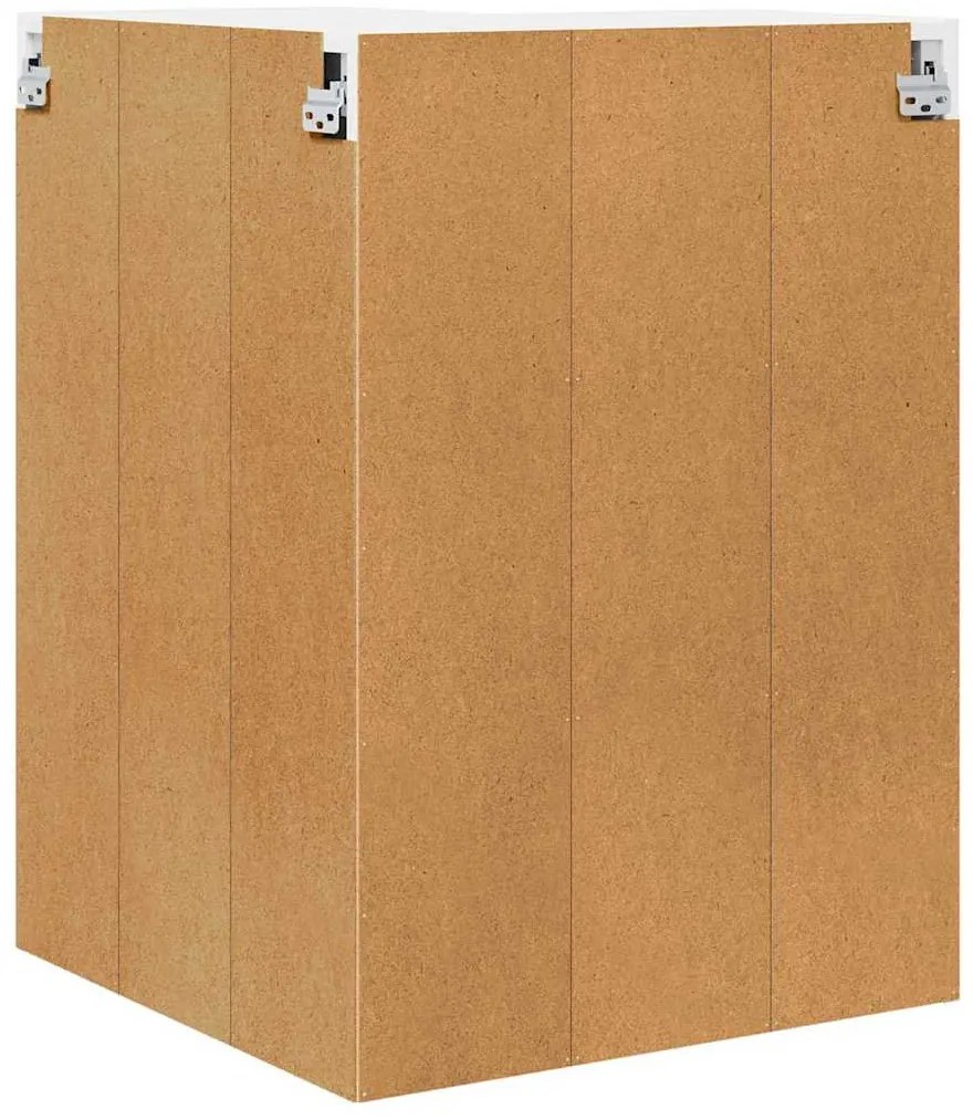 Függő szekrény polcokkal Riga Fehér 57 x 57 x 80 cm Faanyag