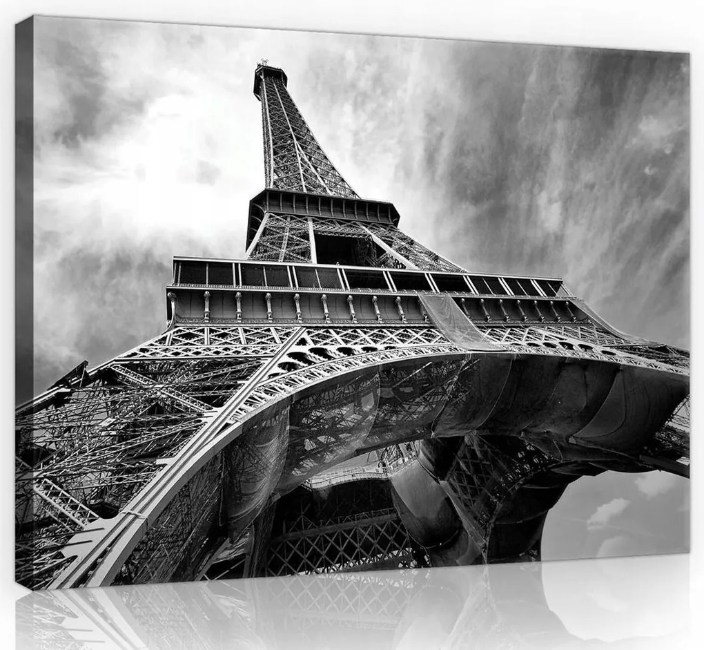 Vászonkép falikép város Párizs torony 100x75