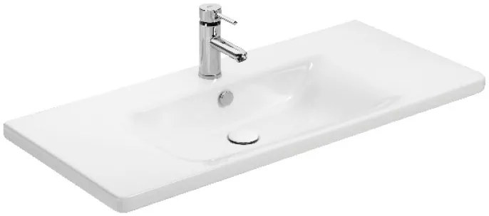 TMP SHARP 100 fali fürdőszobabútor - Isvea Sistema S mosdóval - 101 x 45,5cm