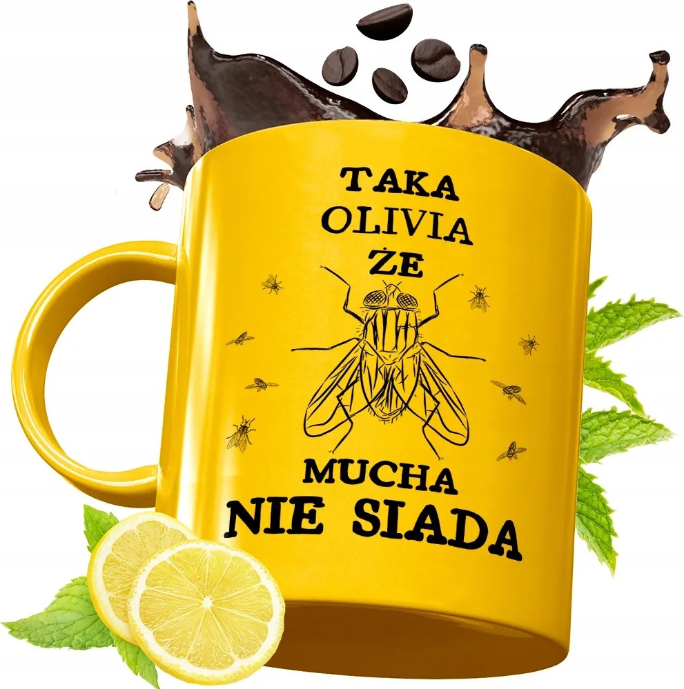 Arany Prémium Bögre Olivia Születésnapra Ajándék Nyomtatott