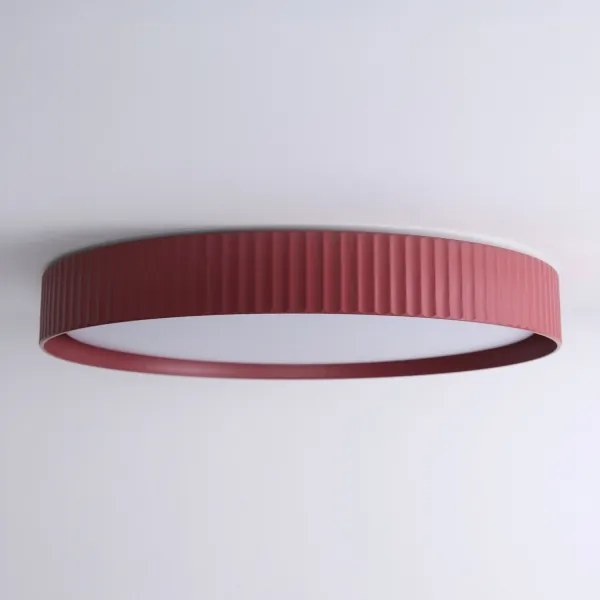 Brilagi-LED Fényerőszabályozható mennyezeti lámpa LUCIA LED/60W/230V Ø 59 cm piros + távirányító