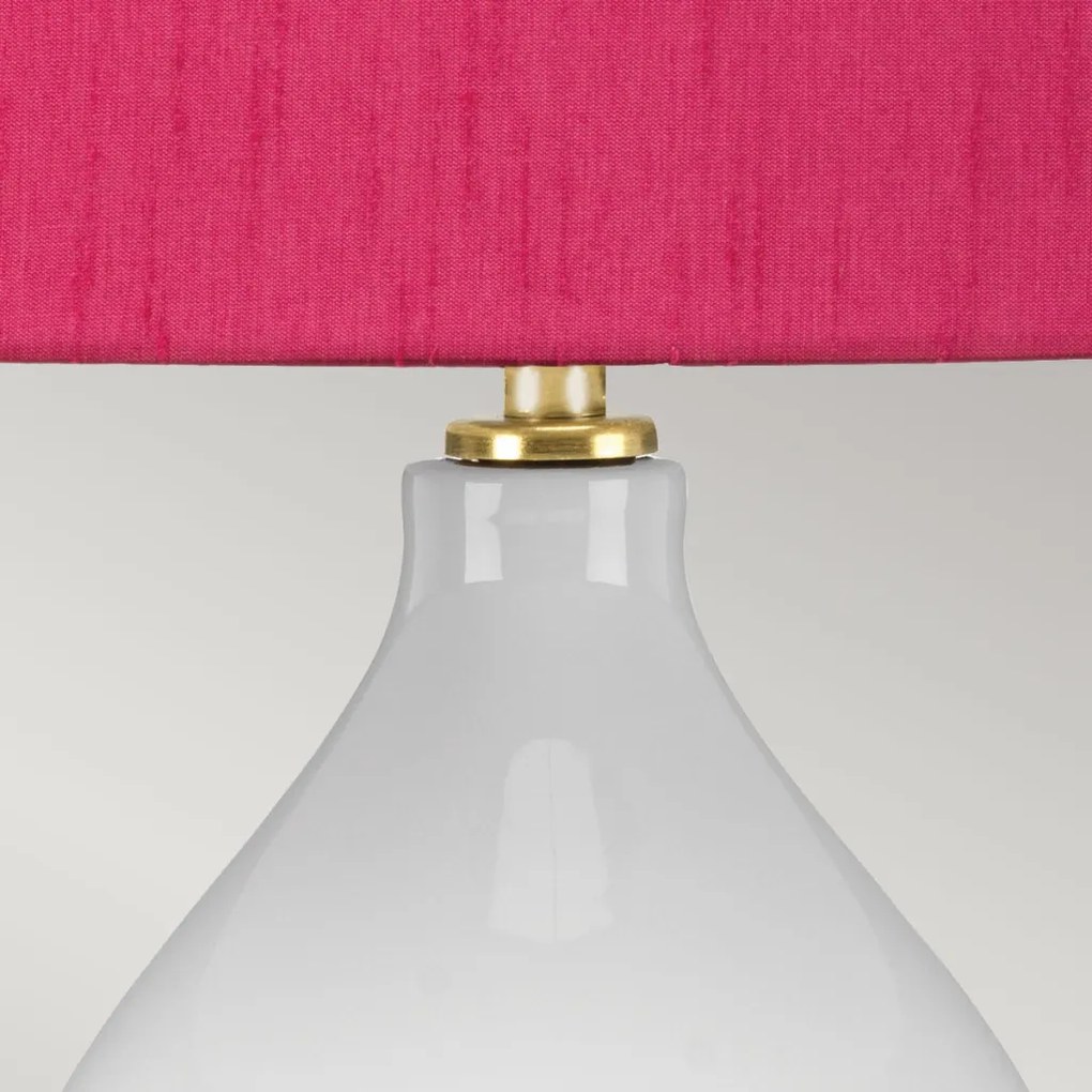 Elstead Lighting Isla ISLA-AB-TL-CRANBERRY Asztali lámpa 1x60 W/E27