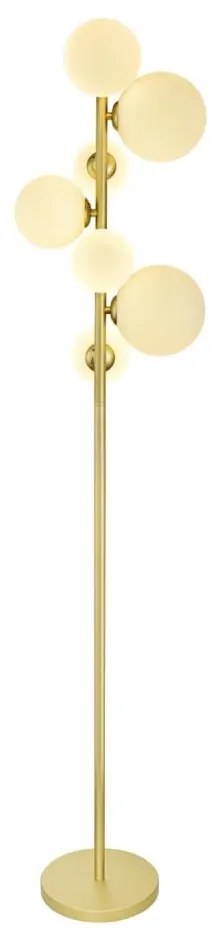 Brilagi - LED Állólámpa MILLA 7xG9/3W/230V arany/fehér