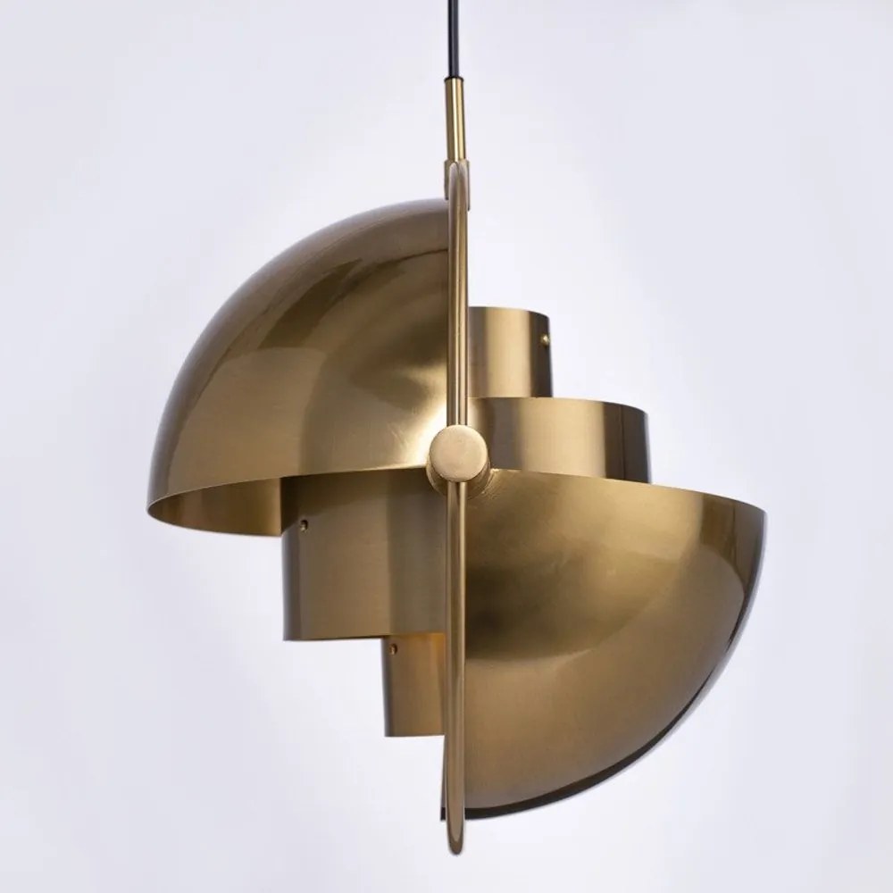 STEP INTO DESIGN MOBILE ST-8881 bronz függeszték lámpa – állítható formavilágú design függőlámpa modern enteriőrökbe