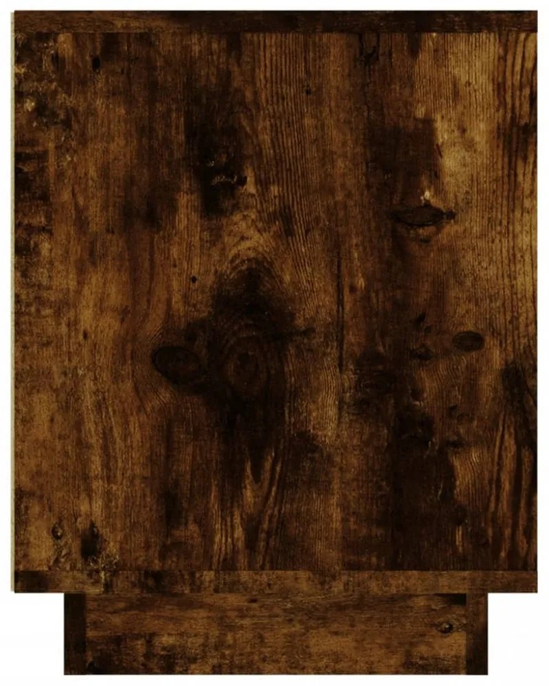 füstös tölgy színű szerelt fa TV-szekrény 102 x 35 x 45 cm