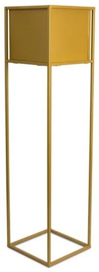 Virágállvány 90x24 cm arany színben