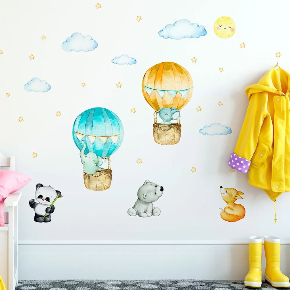 Balloons and Starts gyerek falmatrica - Ambiance