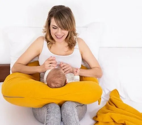 Babymatex Wrap sárga , 80 x 120 cm