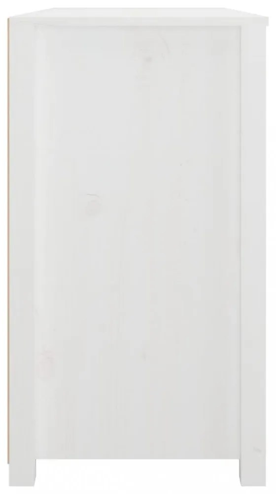 fehér tömör fenyőfa kisszekrény 100 x 40 x 72 cm