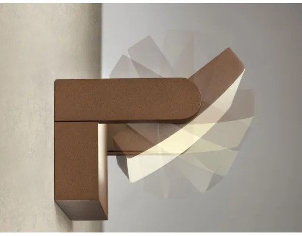 Redo 90588 -LED kültéri lámpatest érzékelővel FLIP LED/20W/230V 3000K IP54 barna