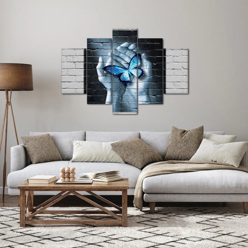 A pillangó képe a falon (150x105 cm)