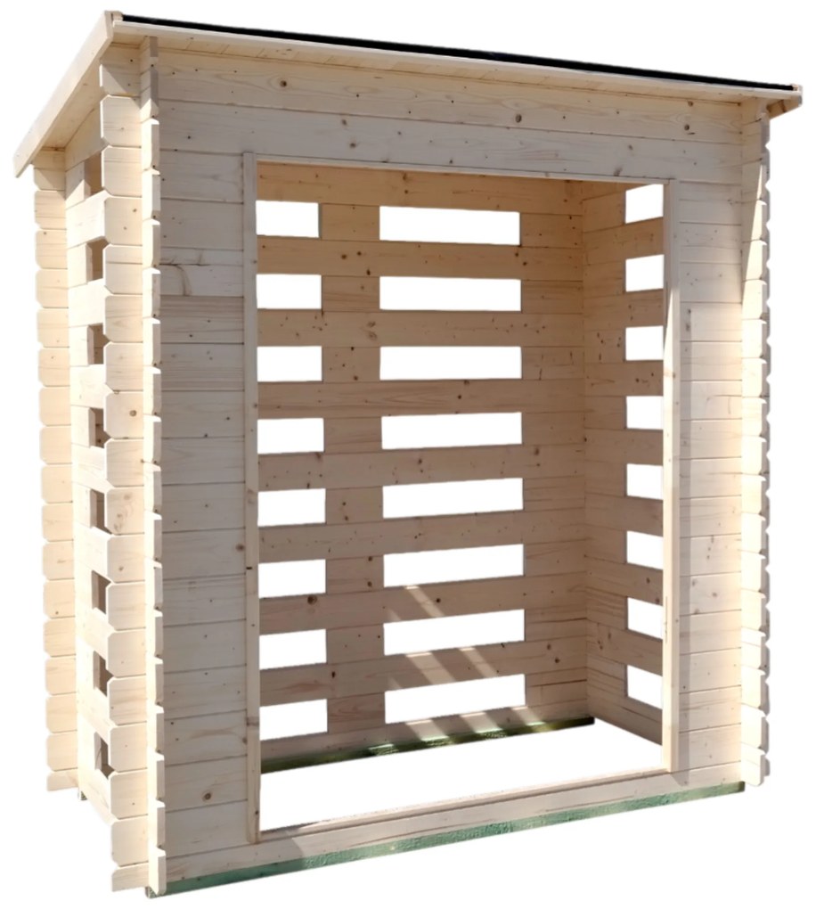 Izland fatároló 206x201x120cm 19mm falvastagság