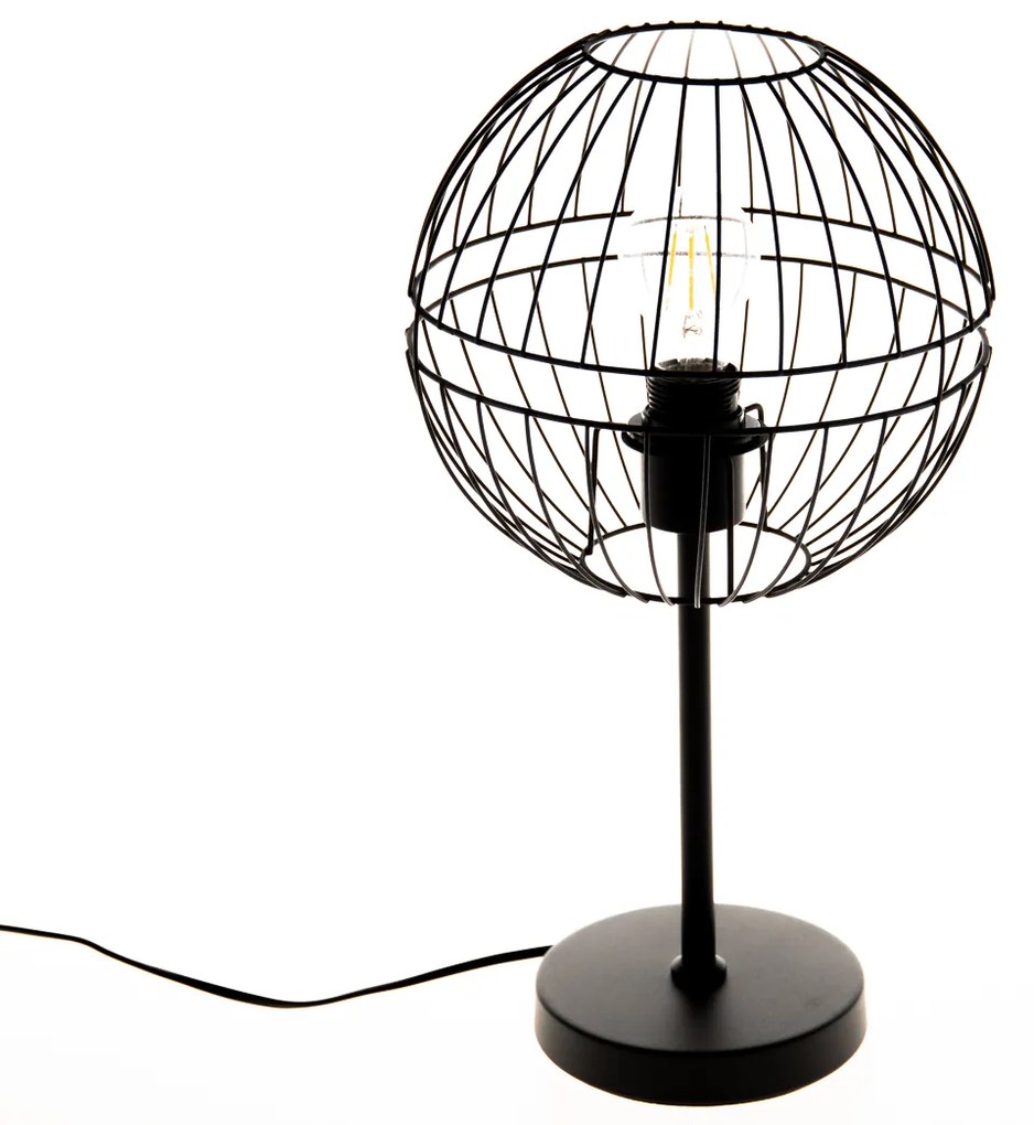 Modern asztali lámpa fekete - Sphaera