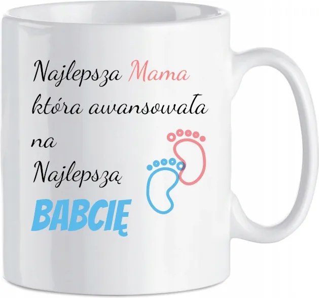 Anyák Napi Bögre Anya Előléptette a Nagymamát 330 ml