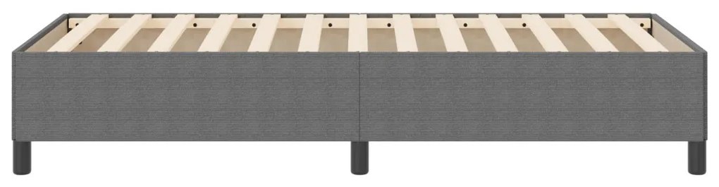 vidaXL Ágykeret Világosszürke 80 x 200 cm Bársony anyag