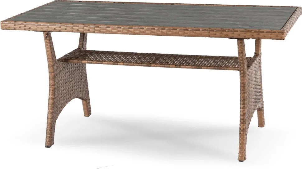 COMODO kerti bútor szett barna/szürke