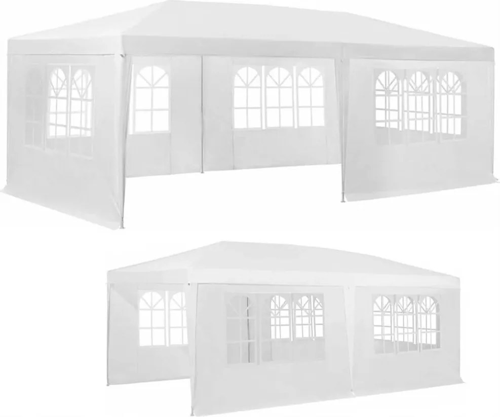 Kerti Vendéglátó Sátor Party 3x6m Kereskedelmi Pavilon 6 Fal 18m2