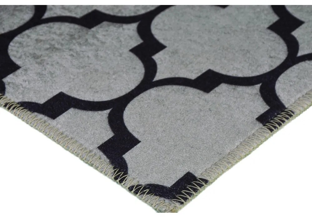 Szürke mosható szőnyeg 80x50 cm - Vitaus