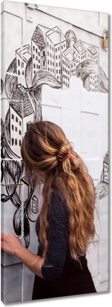 Vászonkép 40x100 Csinos nők Csajok Nagymamák