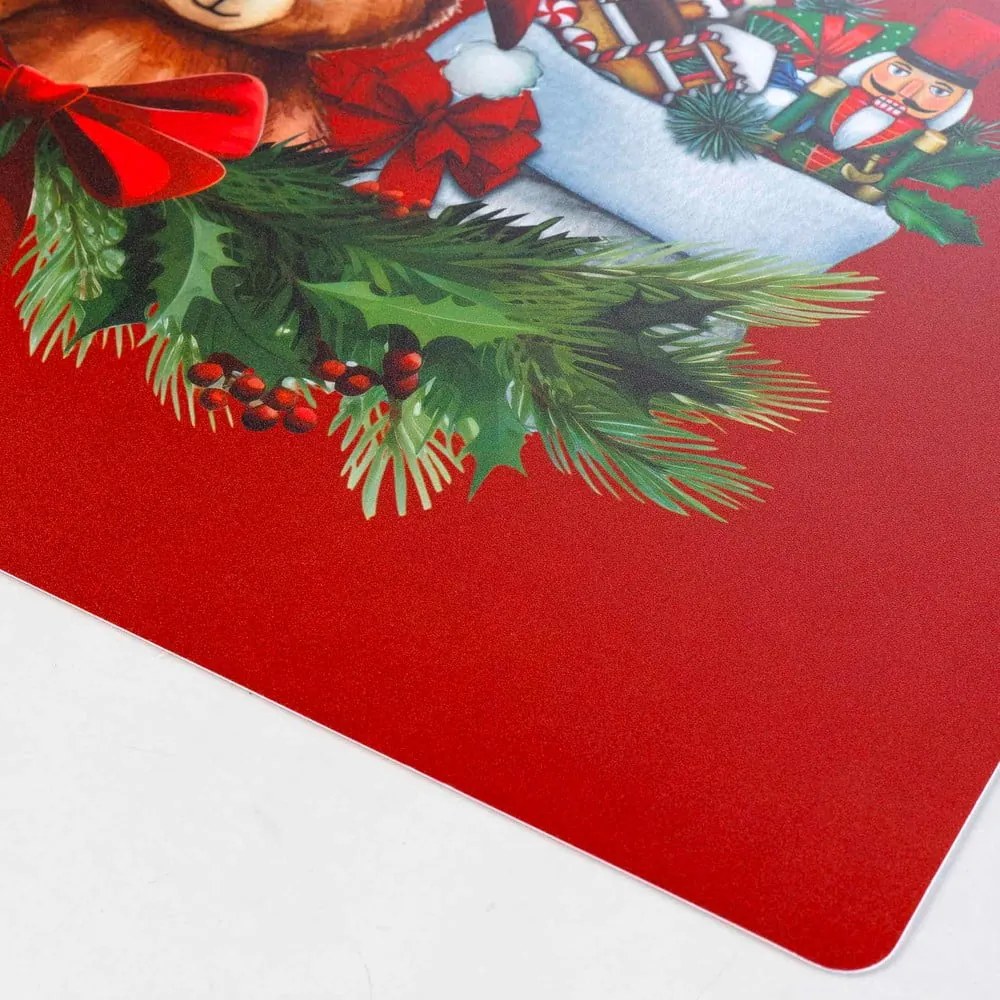 Műanyag tányéralátét karácsonyi mintával 28,5x44 cm Cadocha – douceur d'intérieur