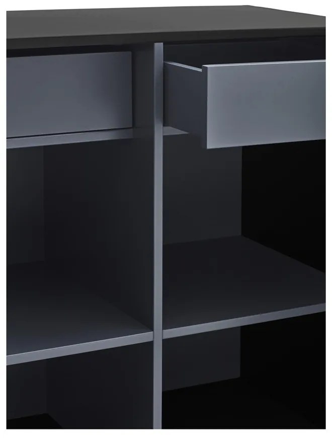 Doric fekete komód - Teulat