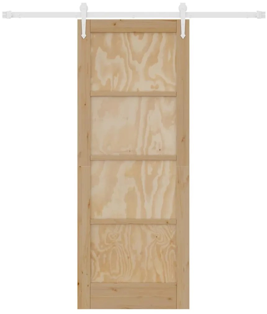 Csúszó ajtó Egyéb ORKDAL Természetes és fehér 78 x 202 cm