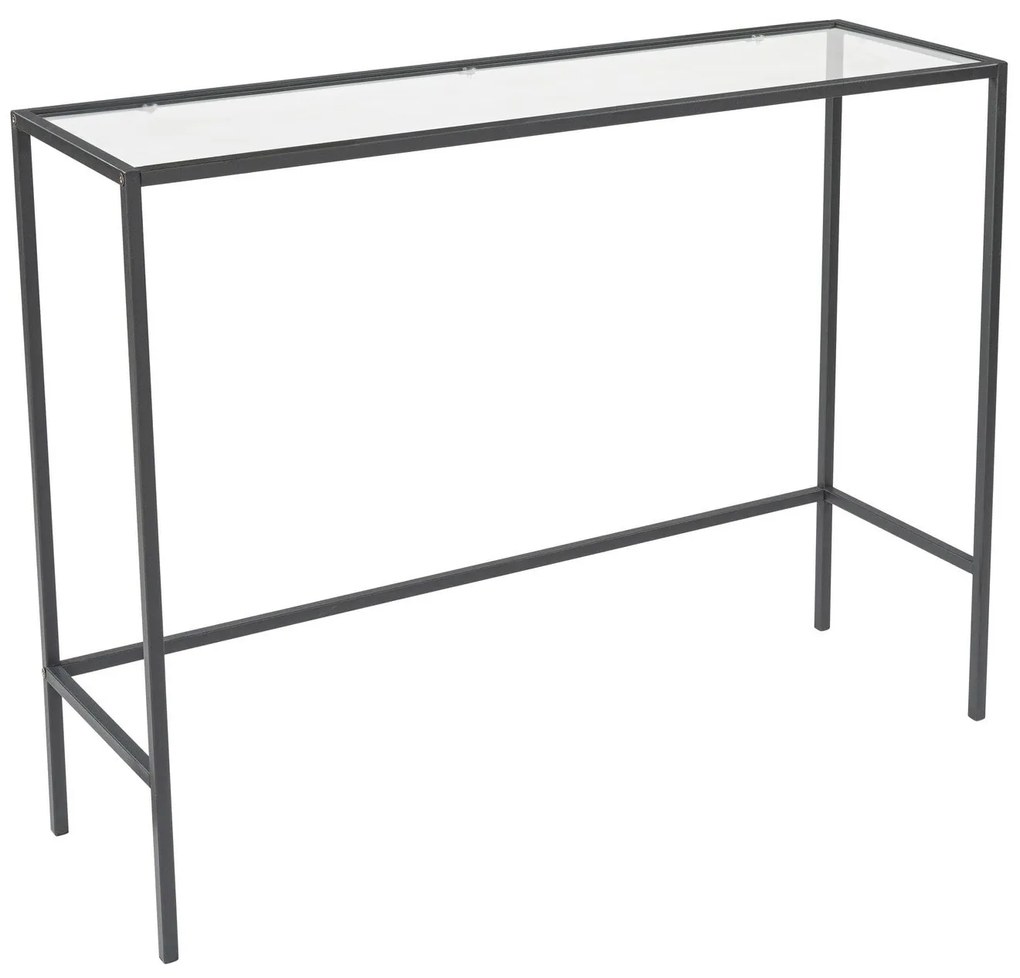 Konzolasztal Canvas - Black