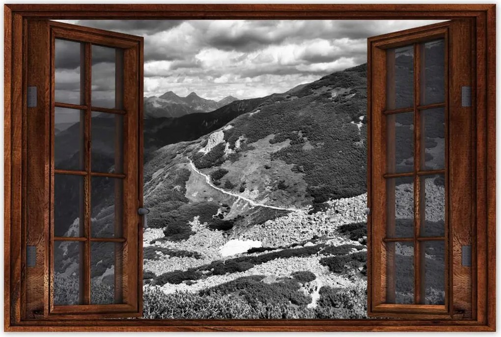 Poszterek 90x60 Tátra Lengyel hegyek Kilátás