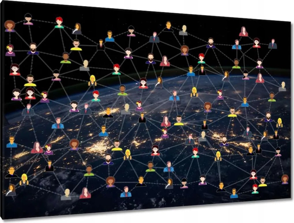 Festmények 120x80 Népesség világnapja