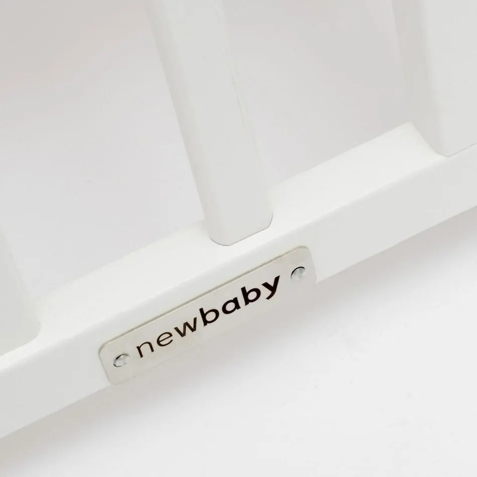 Új babaágy Lilly fiókkal, fehér