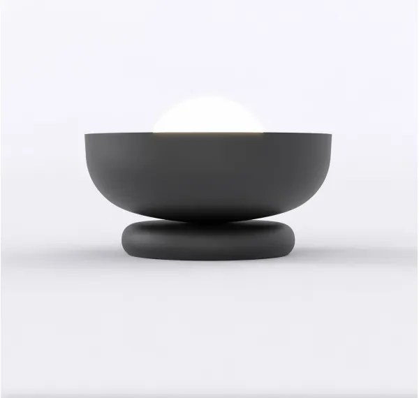 Asztali lámpa OZZY 1xG9/8W/230V fekete