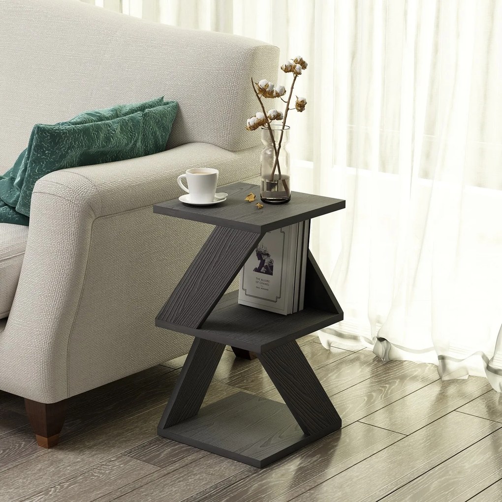 Kis asztal Albeni - Wood Black